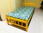 New Actonia Single Bed and Mattresses 6*3 (72*36)