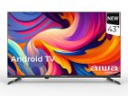 New AIWA (JAPAN) 43" FHD Smart Android TV - 2024