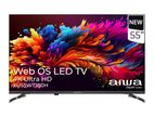 New AIWA (JAPAN) 55 inch UHD Smart Webos 4K TV 2024