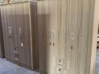 New American Ash White Melamine Wardrobes 3D