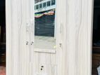 New American white color 3 door mirror drower Almary code 88337