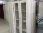 New Amrican Ash White 02 Door Melamine Office Cupboard