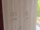 New Amrican Ash White 03 Door Melamine Wardrobes