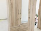 New Amrican Ash White Melamine Wardrobes with Mirror 3 Door