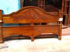 New Arch Type Teak Bed 72" x 60" Queen size 6 5 ft triple