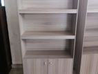 New Ash Colour Book Rack Shelf Cupboard 63"*27"