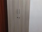 New Ash White 2 Door Melamine Wardrobes
