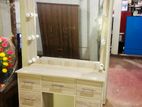 New Ash White Melamine Hollywood Dressing Table .
