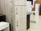 New Ash white Melamine Locker Cupboard