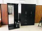 New Bedroom 3D Black Wardrobes with Dressing Table