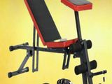 New Bench Home Gym Dumbbell Weight Plate Set ✅ 3" Years Warranty