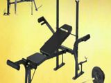 New Bench Home Gym Dumbbell Weight Set ✅ 3" Years Warranty