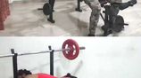 New Big Bench Home Gym 20Kg Dumbbell Weight Plate Set 3" Years Warranty