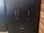 New Black Colour 3 Door Cupboard Large Wardrobe 6*4 Ft