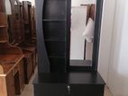 new black colour dressing table cupboard