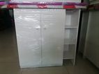 New Black Colour Iron Cupboard Table board / white