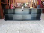 New black colour Tv Stand 65" Size Flate Melamine Cupboard 63" x 15"