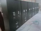 New Black Melamine Wardrobes .3 Door .