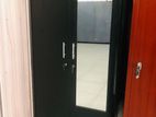 New Black Melamine Wardrobes with mirror .