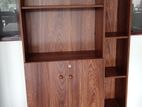 New Book Rack Cupboard 65"x30" Melamine Large