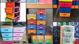 NEW BRANDED PLASTIC DRAWERS & CUPBOARDS