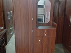 New Brown Baby Cloth Cupboard With Mirror .