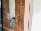 New Brown colour 3 Door Melamine Wardrobes with Mirror .