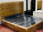 New brown Luxury Cushion Divan Bed .6*5 ft ( Queen ).
