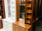 New Brown Melamine Dressing Table .