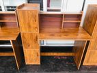 New Brown Melamine Side cupboard with Study Table .