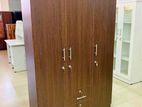 New Brown Melamine Wardrobes 3 Door
