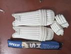 Cricket Batting Pads with Bat