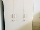 New Cloth Hanging White Melamine Wardrobes