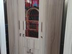 New Colour 3 Door Melamine Cupboard With Mirror / 122