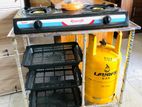 New Complete Gas Table Set.
