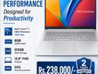 New Core 7 14Gen 8GB DDR 5 512GB NVMe 15.6”FHD