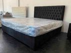 New Cushion Divan Bed 6*5 ft with Arpico Spring Mattresses