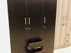 New Dark Brown Melamine Wardrobes 3 Door