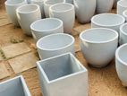 Taitanium Cement Pots