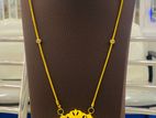 New Designer Chain and Pendant 22 Kt