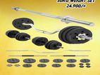 New Dumbbell Barbell Bench Weight Plate 50Kg ✅ ඇතුලත පින්තුර 5ම බලන්න