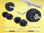 New Dumbbell Barbell Bench Weight Plate 50Kg ✅ ඇතුලත පින්තුර 5ම බලන්න