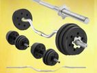 New Dumbbell Gym Weight Bench Plate 20Kg Set ✅ සියළුම පින්තුර 5ම බලන්න