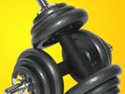 New Dumbbell Set 20Kg Weight Plate 10/12/30/40/50