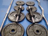 New Dumbbell Set 30Kg Weight Plate 10/12/15/30/20/40/50Kg Home Gym Bench