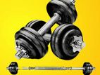 New Dumbbell Set 30Kg Weight Plate Bar 10/12/16/40/50Kg