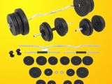 New Dumbbell Set 50Kg Weight Bar plate 10/20/16/30/40