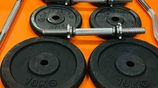 New Dumbbell Weight Plate Barbell Set 50Kg 16/20/30/40