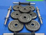 New Dumbbell Weight Plate Barbell Set 50Kg 16/20/30/40