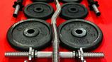New Dumbbell Weight Plate Set Home Gym 10/20/30/40/50 Kg